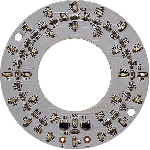 ドーナツ形基板のLEDライトキット（LK-ST5）