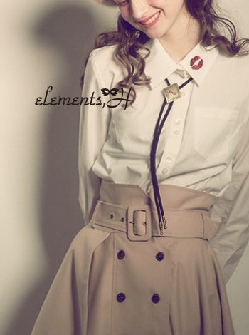 キスマークシャツ 000401P | Ladies | | elements,H