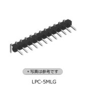 2.54mmピッチコネクタ　LPC-5MLG　本多通信工業