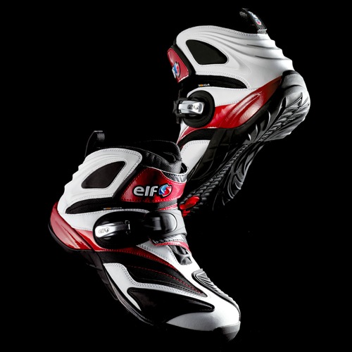 EL014 WHITE/RED