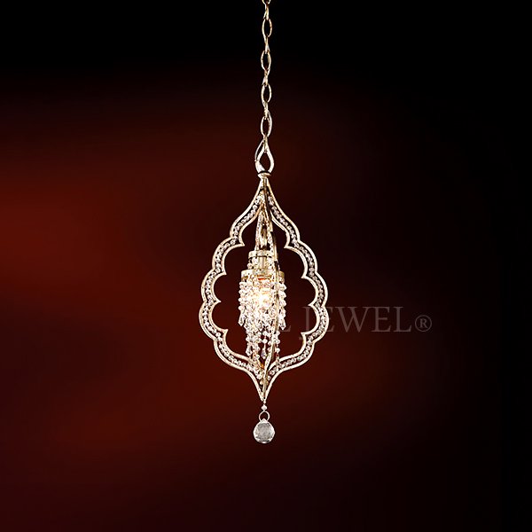 【CORBETT】アメリカ・ペンダントライト「Bijoux」1灯(W254×H622mm)