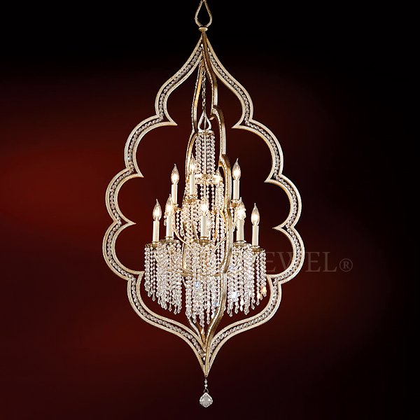 【CORBETT】アメリカ・シャンデリア「Bijoux」12灯(W813×H1600mm)