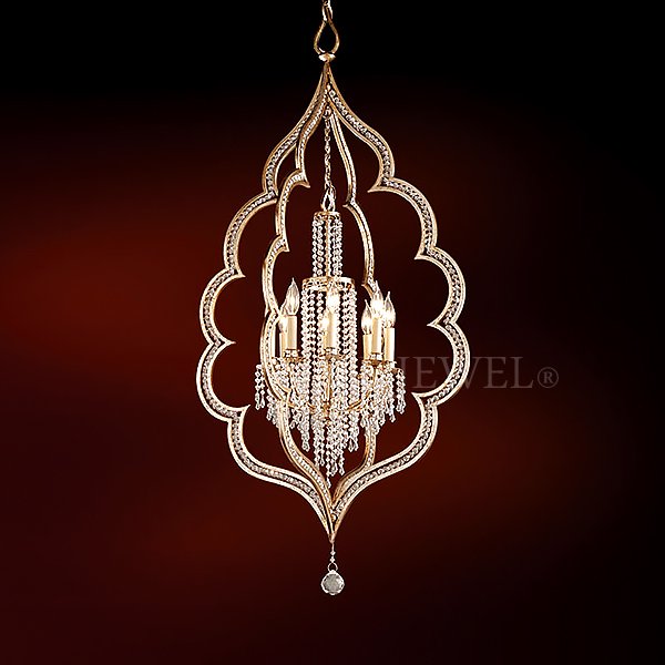 【CORBETT】アメリカ・シャンデリア「Bijoux」8灯(W673×H1400mm)