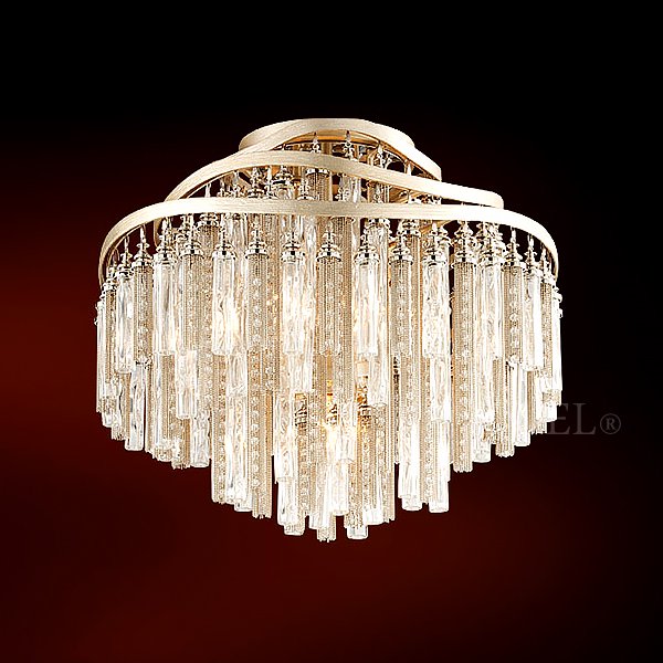 【CORBETT】アメリカ・デザイン照明シーリングシャンデリア「Chimera」4灯(W470×H406mm)