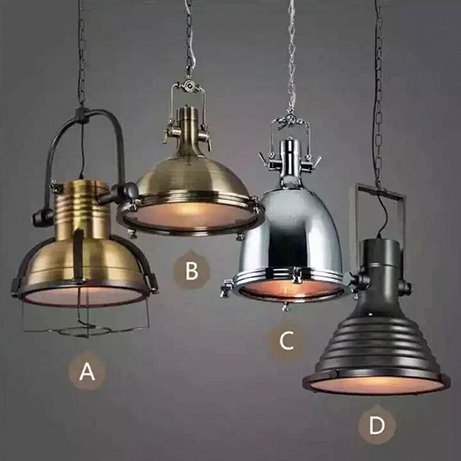 【１台在庫有！Bのみ】インダストリアル・スタイル照明（A・B・C・D）