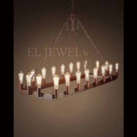 インダストリアル・スタイル照明　20灯（W1450×D500mm）