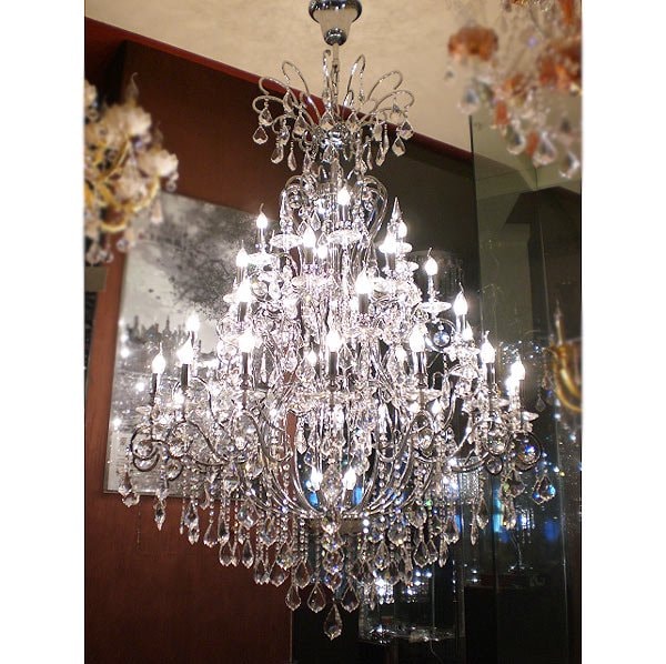 大型クリスタルシャンデリア 39灯(W1300×H1800mm) | EL JEWEL