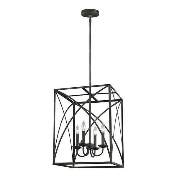 【GENERATION LIGHTING】アメリカ・Sea Gull Collectionデザインペンダントライト「Greenbrier」4灯(Ｗ430×H570mm)