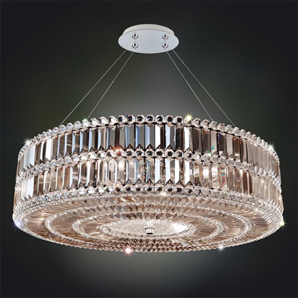 ALLEGRI】アメリカ・クリスタルシャンデリア「LUXOR」9灯クローム(W810  