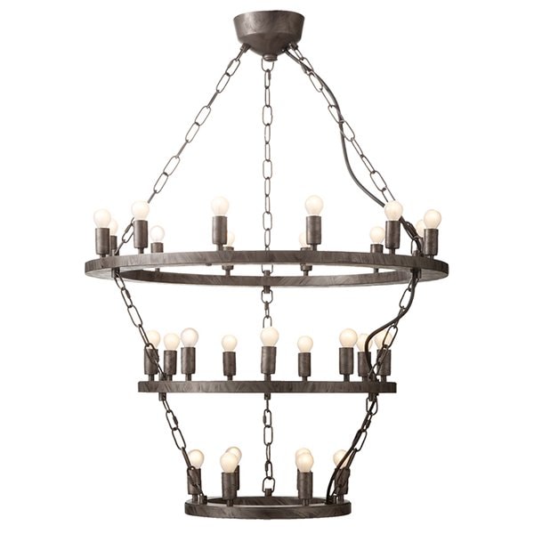 インダストリアルスタイル・フープ型照明エレメンツ 「Elements 27」27灯(φ685×H1460mm)【業販対象外】