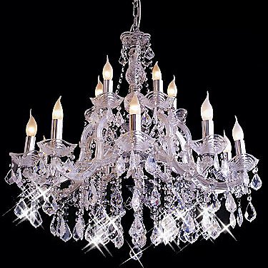 クリスタルシャンデリア 15灯(W800×H800mm)