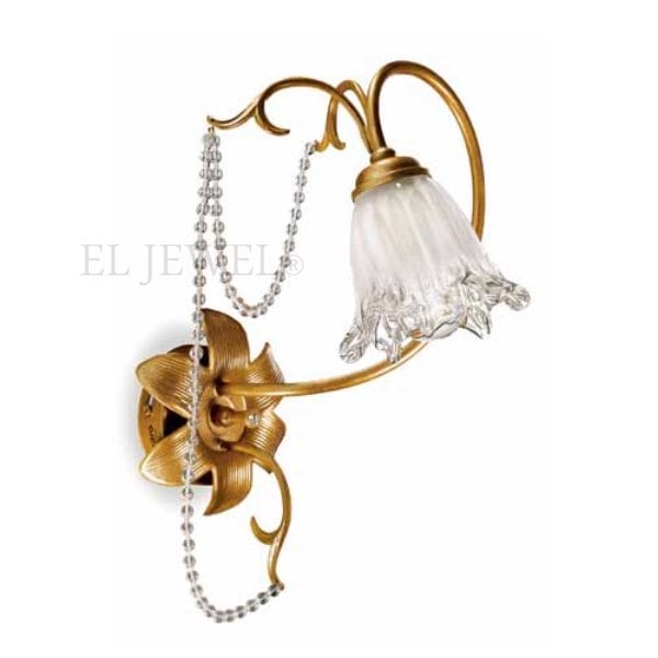 【Prearo】ガラスシェード・ブラケット 1灯「ELYSEE」(W150×H300mm)