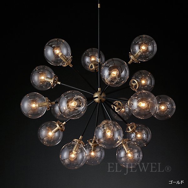デザインシャンデリア 18灯(φ810×H1500mm) | EL JEWEL
