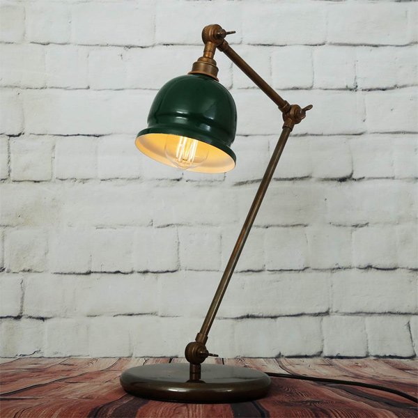 【Mullan】アイルランド・「NICO」テーブルライト1灯(W195×H450mm)