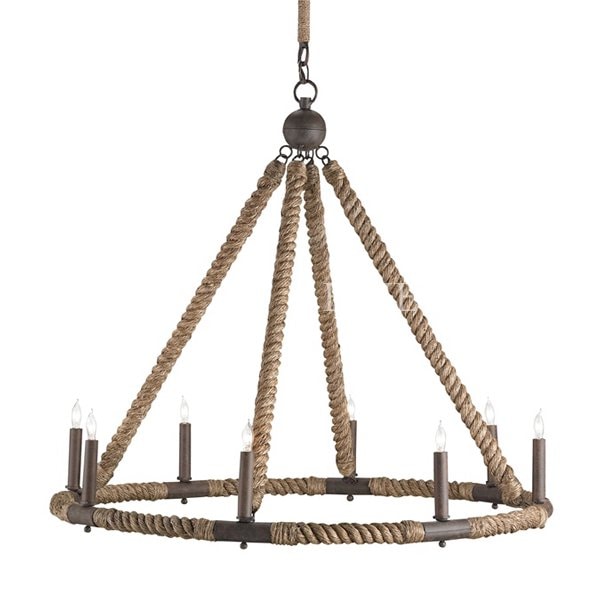 【CURREY】アメリカ・デザインシャンデリア「BOWLINE CHANDELIER」 8灯 (W838×H736mm)