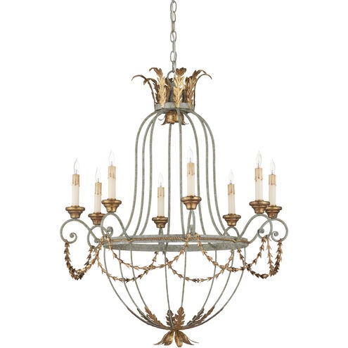 【CURREY】アメリカ・デザインシャンデリア「ELEGANCE CHANDELIER」 8灯 (W863×H736mm)
