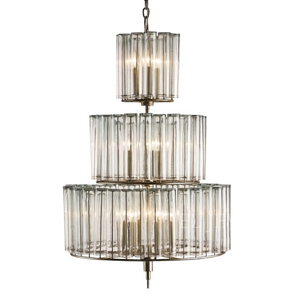 【CURREY】アメリカ・デザインシャンデリア「BEVILACQUA CHANDELIER, MEDIUM」 12灯 (W685×H1092mm)
