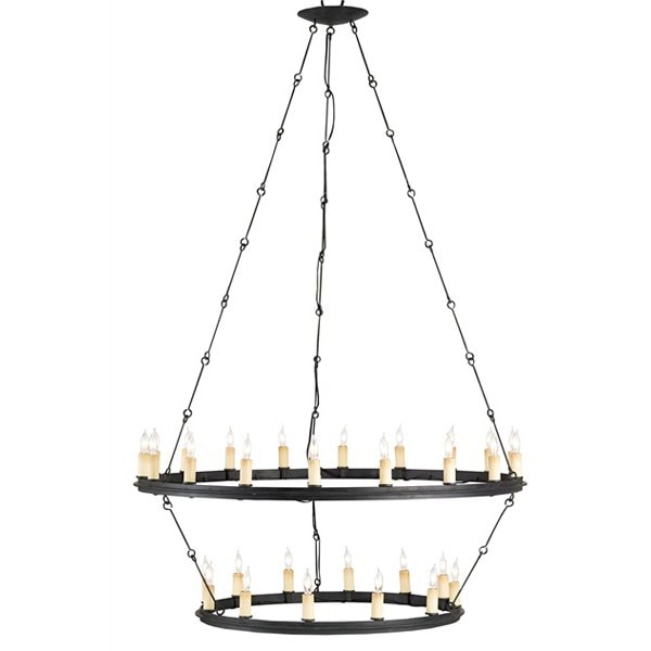 【CURREY】アメリカ・デザインシャンデリア「TOULOUSE CHANDELIER」30灯 (φ838×H1346mm)