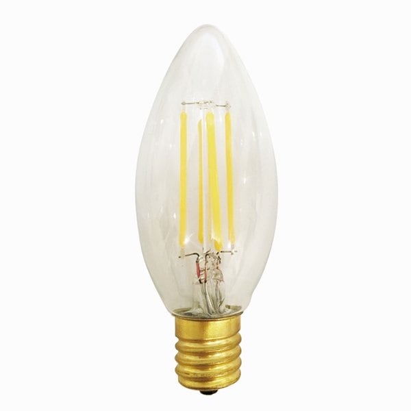 【国内メーカー】【LED SWAN BULB DIMMER】LED電球「CHANDELIER」 2700K 300lm 口金E17　30W相当　(調光対応)