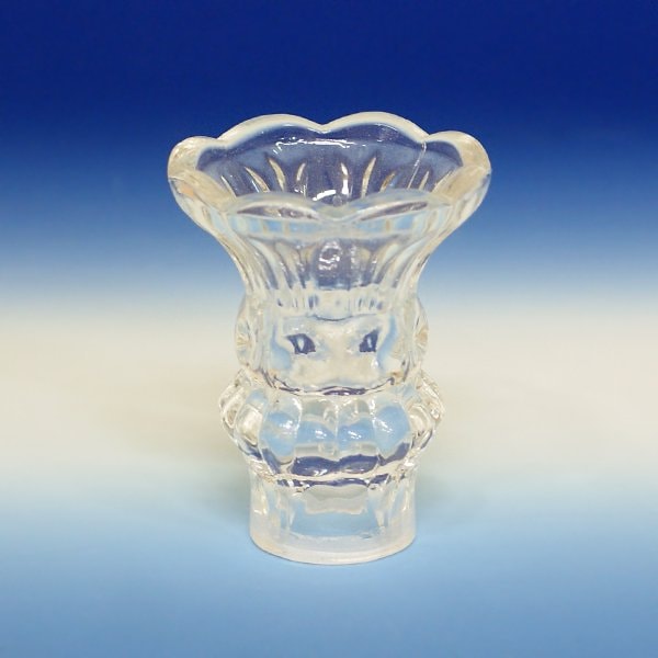 【シャンデリア部材】ロウカン装飾 ガラス製ロウカンカバー （フラワー型）