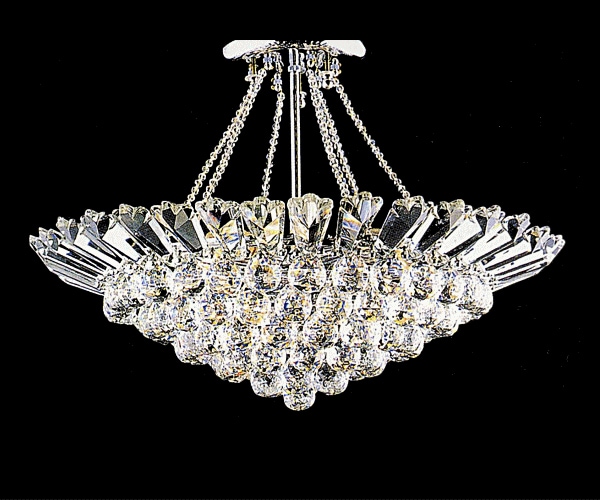 クリスタルボールペンダントシャンデリア 8灯(W700×H500mm)
