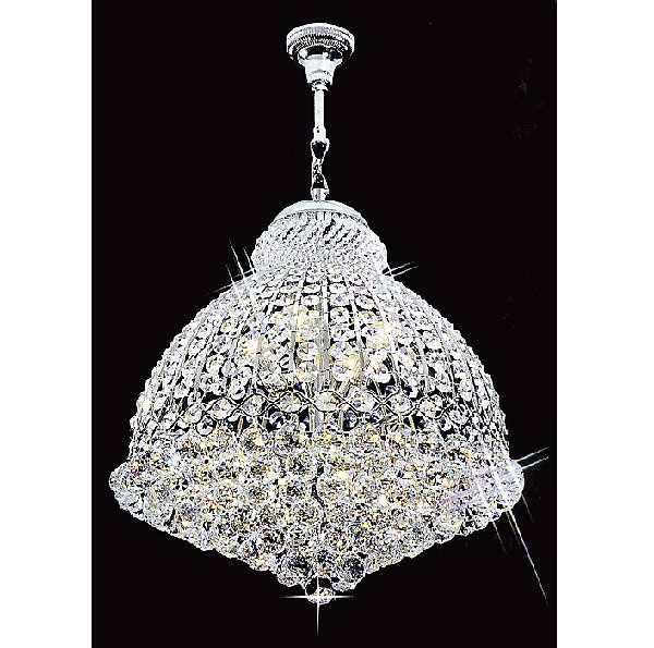クリスタルボールシャンデリア 9灯(W450×H450mm)