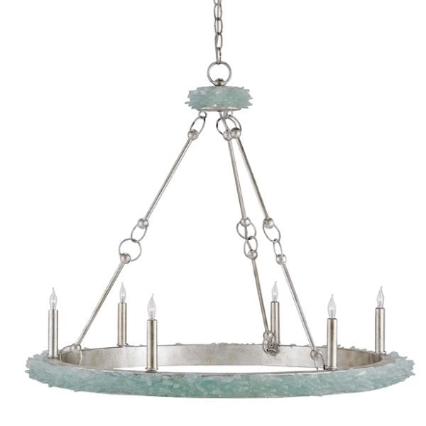 【CURREY】アメリカ・「TIDEWATER CHANDELIER」 6灯 (W890×H735mm)