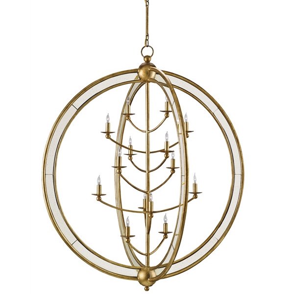 【CURREY】アメリカ・「APHRODITE CHANDELIER」14灯 (W1090×H1270mm)