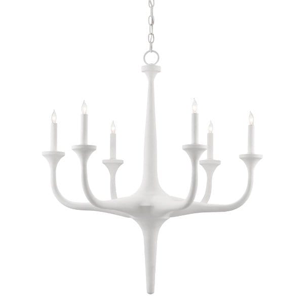 【CURREY】アメリカ・「ALBION CHANDELIER」モダンシャンデリア6灯 (φ790×H850mm)