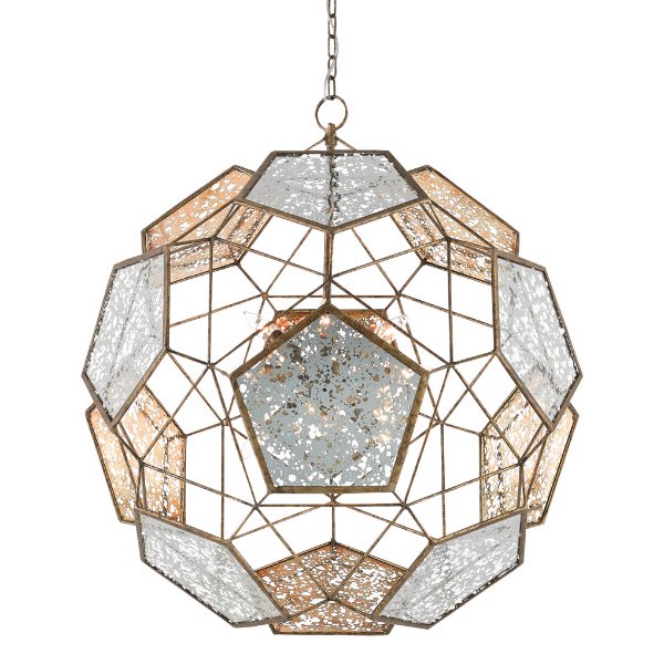 【CURREY】アメリカ・「JULIUS ORB CHANDELIER」デザインシャンデリア9灯 (W790×H830mm)
