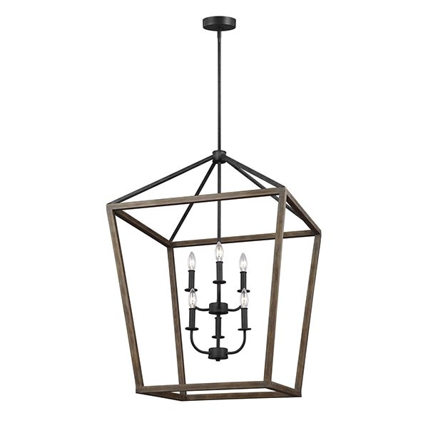 【GENERATION LIGHTING】アメリカ・FEISS Collectionデザインペンダントライト「Gannet」6灯(Ｗ635×H914mm)