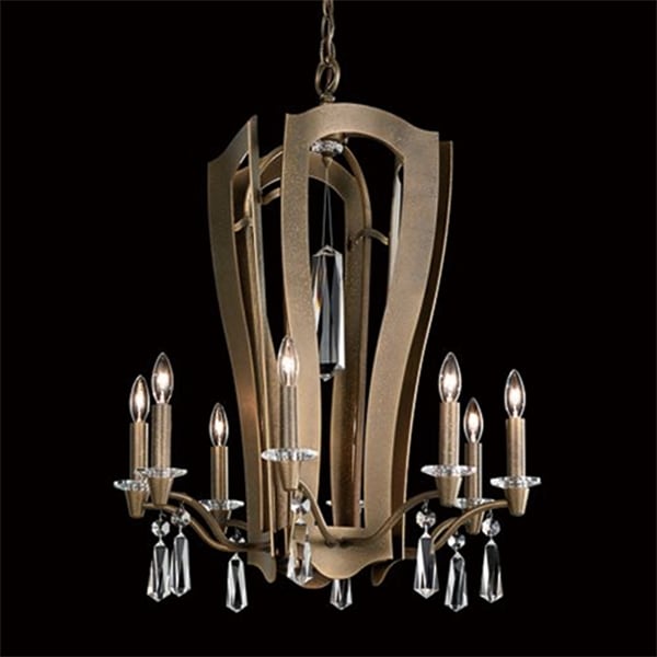 【SCHONBEK】アメリカ・デザインクリスタルシャンデリ10灯（W550×H690mm）
