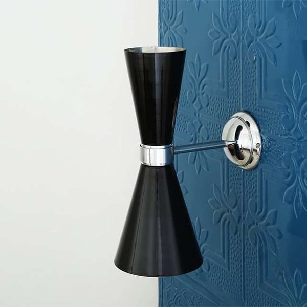 【Mullan】アイルランド・「CAIRO」モダンウォールライト2灯(W140×H330×D230mm)