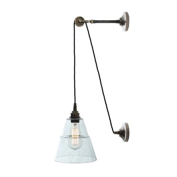 【Mullan】アイルランド・「RIGALE」インダストリアル・スタイル ブラケット1灯(W175×H290×D315mm）*