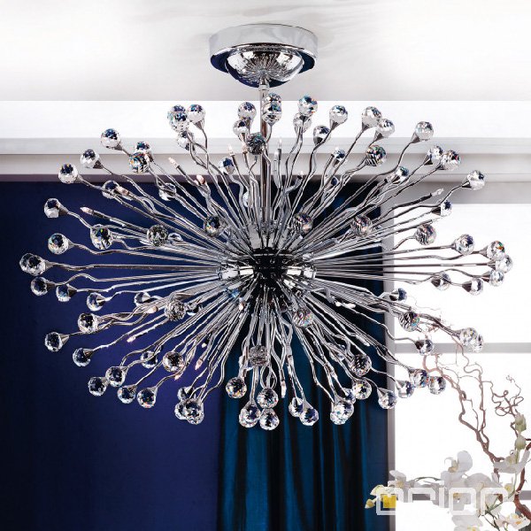 【ORION】デザインシャンデリア42灯 (φ1000×H700mm)