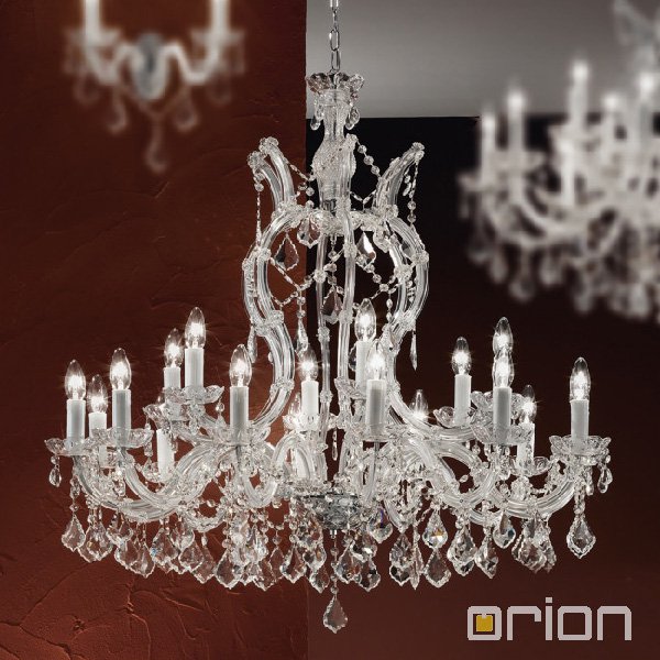 【ORION】クリスタルシャンデリア12灯 (φ920×H920mm)