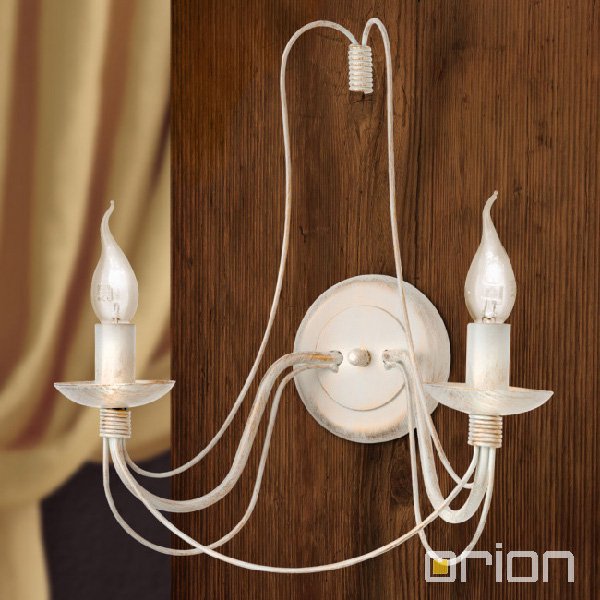 【ORION】アイアンウォールブラケット2灯 (W390×H400mm)