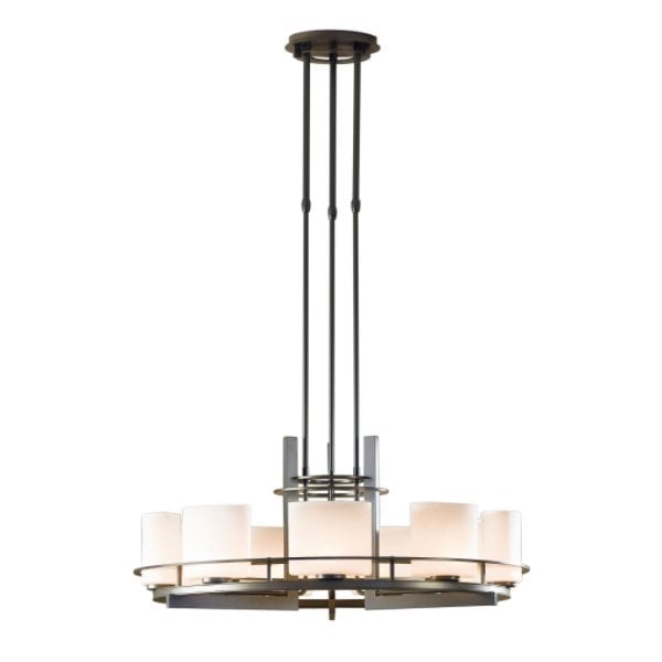 【Hubbardton Forge】アメリカ・デザインシャンデリア9灯「Ellipse」(φ790×H330mm)