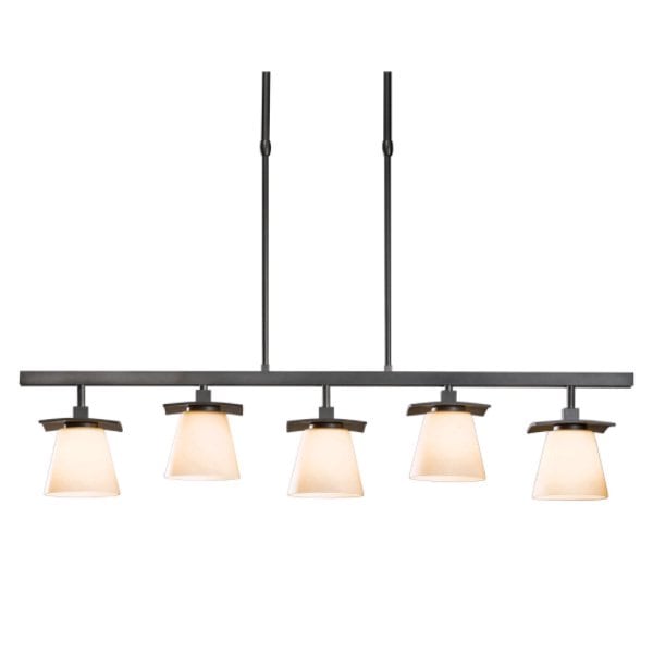 【Hubbardton Forge】アメリカ・デザインシャンデリア5灯「Wren」(W1020×H210mm)