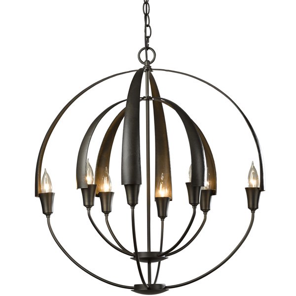 【Hubbardton Forge】アメリカ・インダストリアルスタイル照明8灯「Double Cirque 」(φ650×H710mm)