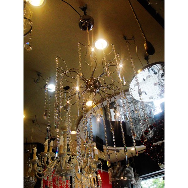 【ALABASTER】デザイン クリスタルシャンデリア(W500×H600mm)
