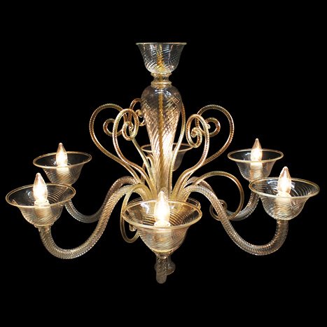 【Atlantic】シャンデリア6灯(φ830×H880mm)