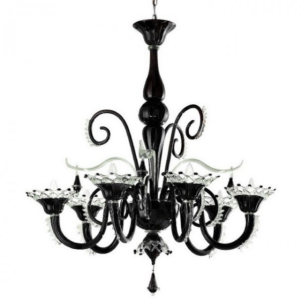 【VENICE ARTE】ヴェネチアンガラスシャンデリア「Regata」6灯（Φ930×H1000mm）※要お見積もり