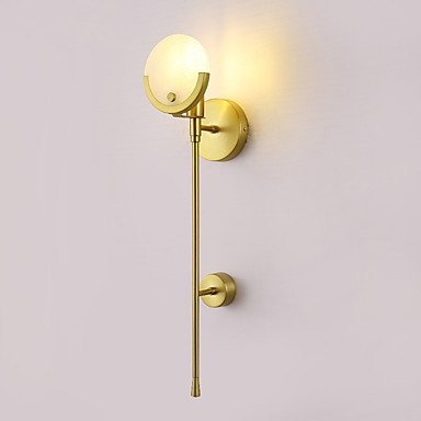 【リーズナブル】デザインウォールライト ゴールド1灯（W120×H600mm）