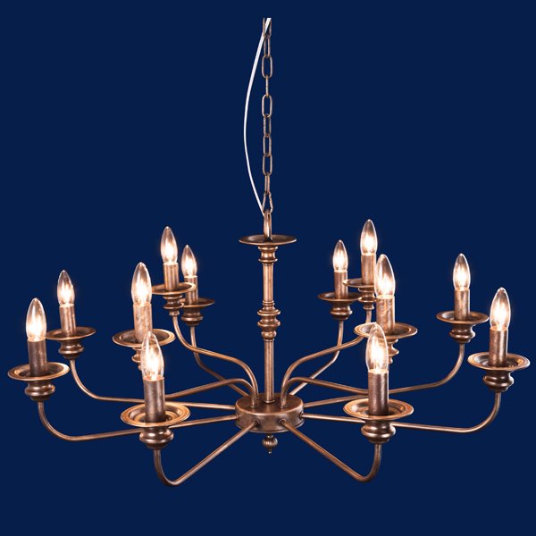 シャンデリア12灯アンティーク