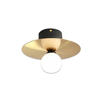 【法人様・店舗様限定】【MAISHANG】デザイン照明シーリング1灯 ゴールド（Φ230×H190mm）