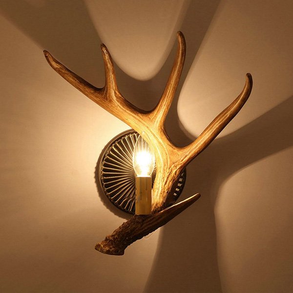 法人様・店舗様限定】【鹿の角】ホーンブラケット 1灯（H330mm） | EL