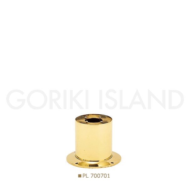 真鍮製・ガーデンライト用オプションポール・Sサイズ（W170×H127mm）