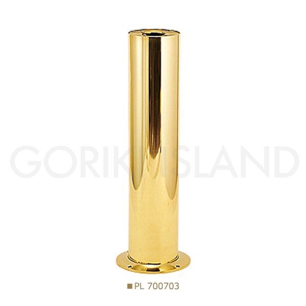 真鍮製・ガーデンライト用オプションポール・Lサイズ（W170×H545mm）