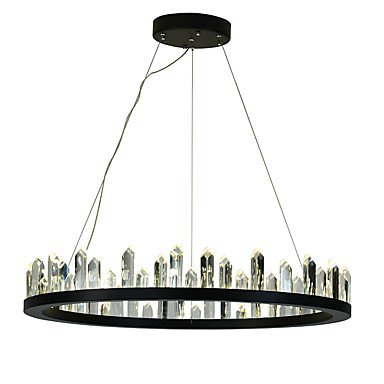 【VALLKIN】デザインシャンデリア フープ型 1灯（約Φ800×H80mm）